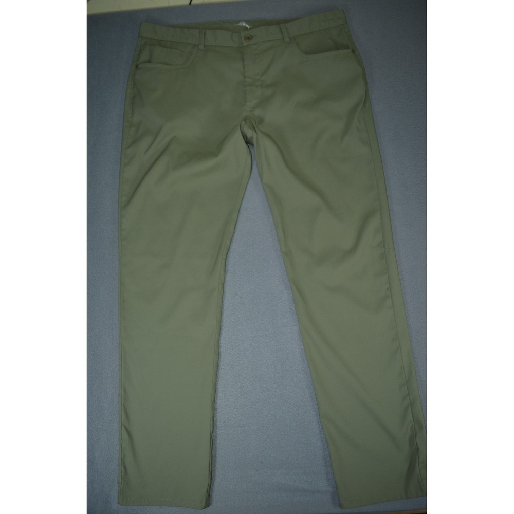 Tommy Bahama Pants Mens 40x34 IslandZone Performance 5-Pocket Green